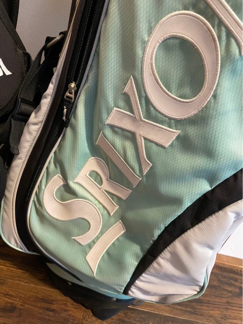 ゴルフキャリーバッグ　SRIXON ブルー