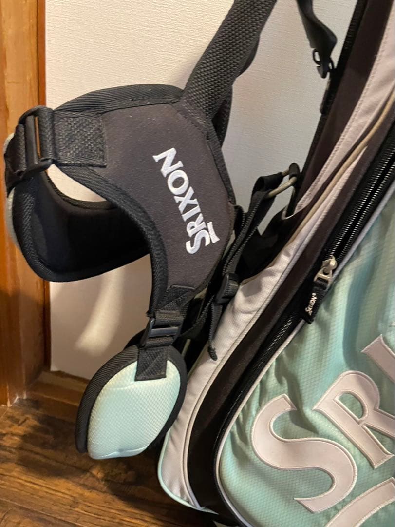 ゴルフキャリーバッグ　SRIXON ブルー