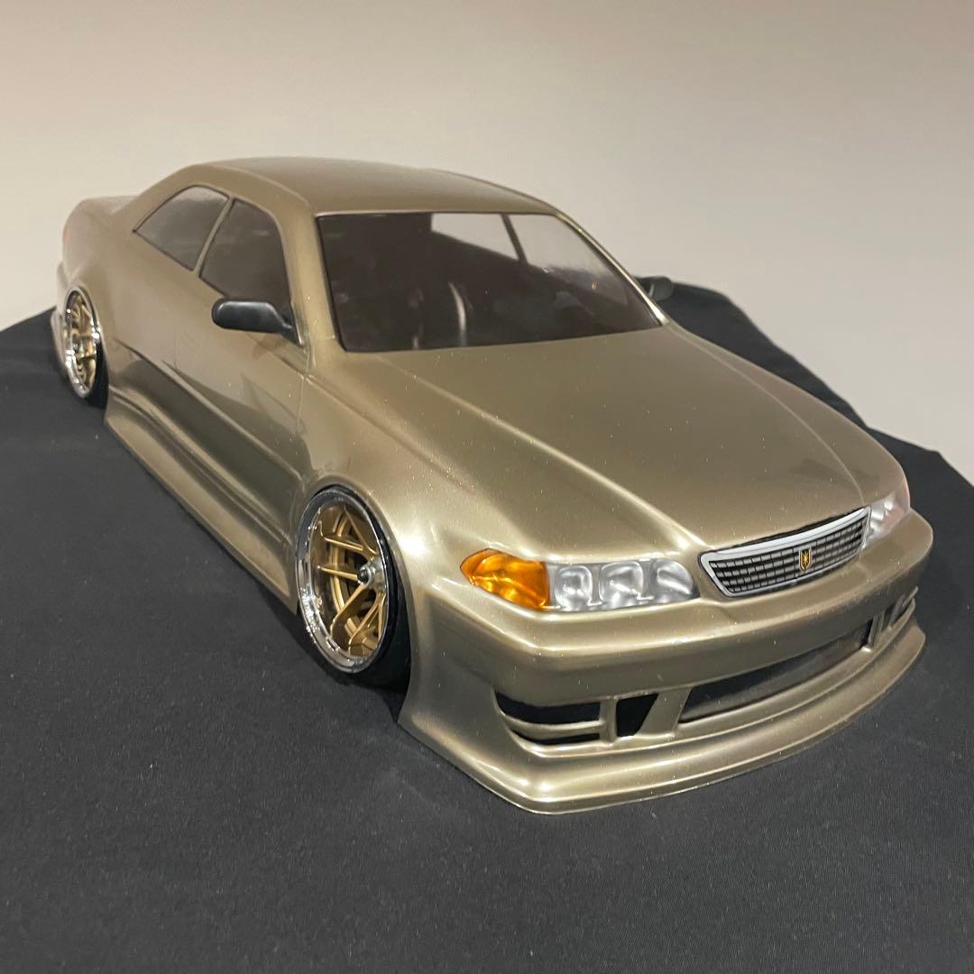 オーバードーズトヨタ　マーク2　ドリフト　1/10 ラジコン　ボディ　r