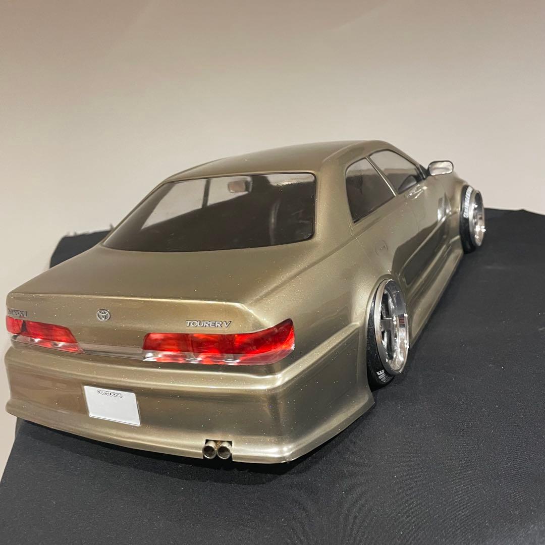 オーバードーズトヨタ　マーク2　ドリフト　1/10 ラジコン　ボディ　r