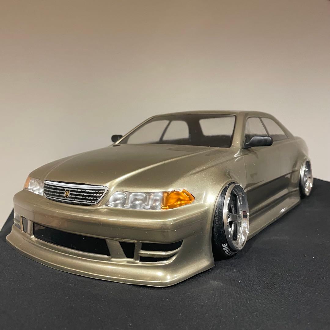 オーバードーズトヨタ　マーク2　ドリフト　1/10 ラジコン　ボディ　r