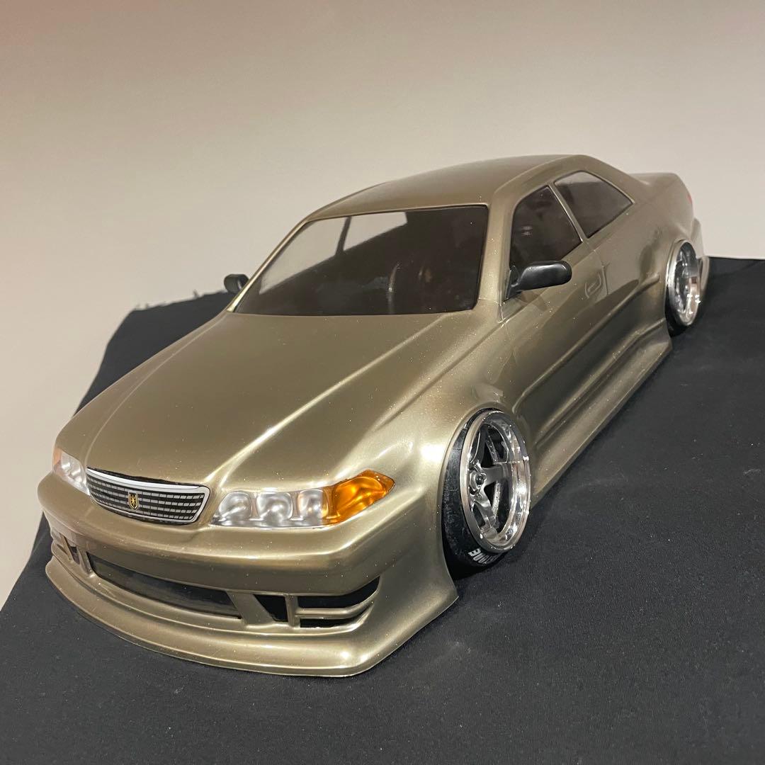 オーバードーズトヨタ　マーク2　ドリフト　1/10 ラジコン　ボディ　r