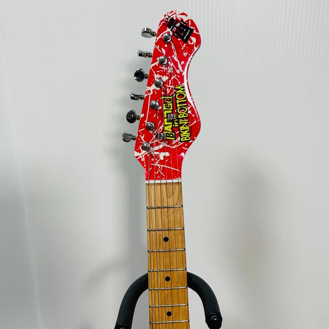 希少　美品　スポンジボブ　エレキギター　お子様や女性向けサイズ