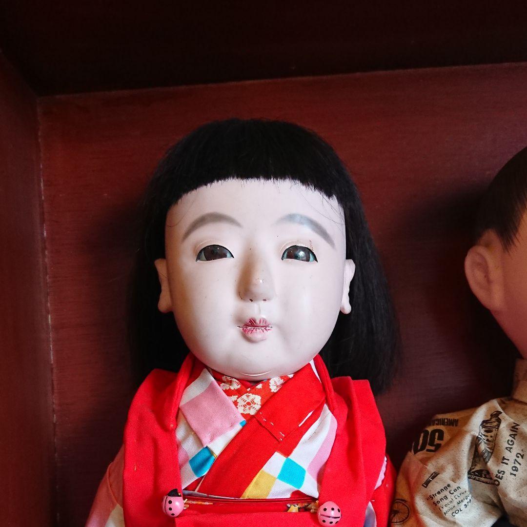 抱き人形、昭和初期、大正市松、特大