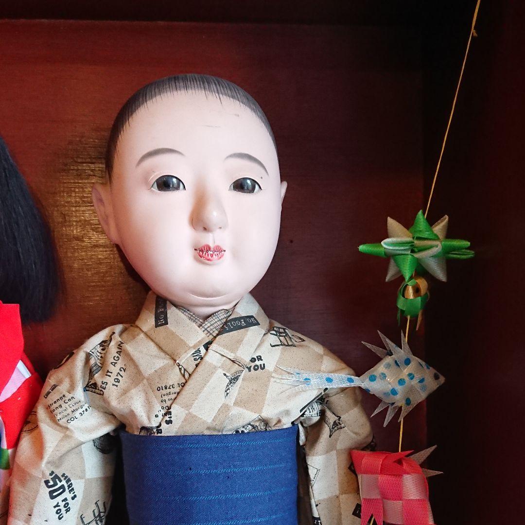 抱き人形、昭和初期、大正市松、特大