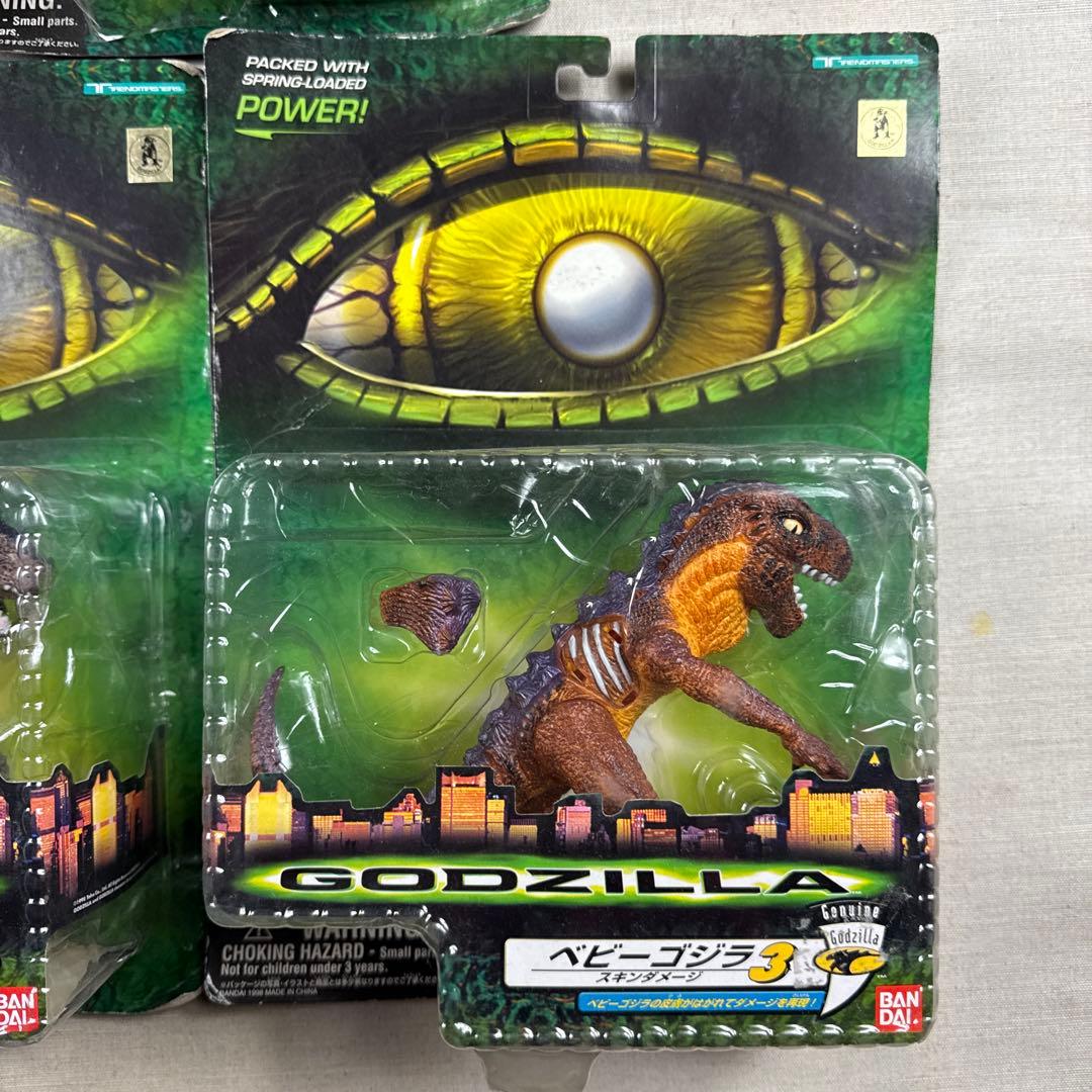 新品未開封 GODZILLA ベビーゴジラ フィギュア コンプリート エメリッヒ