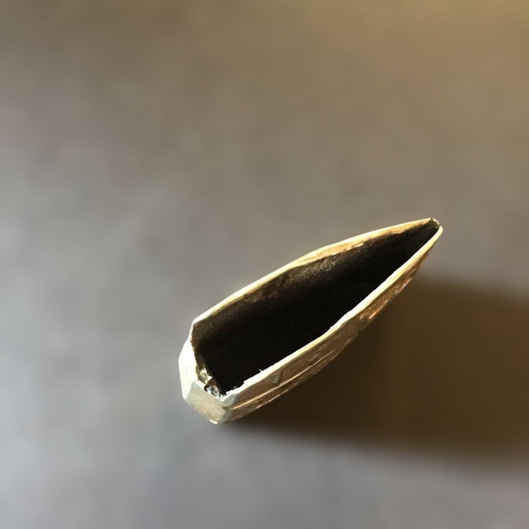 金着せハバキ　江戸時代　19g