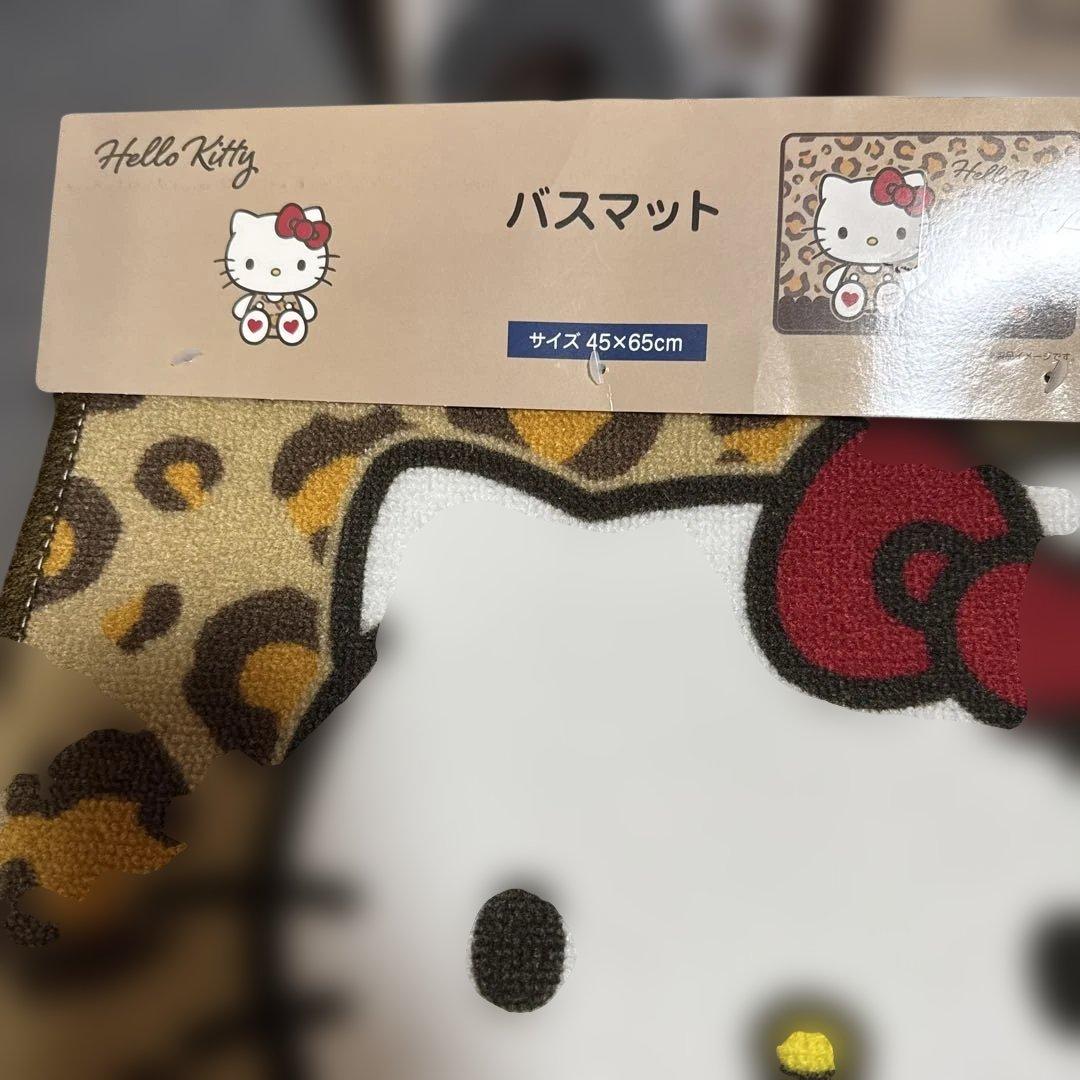 ヒョウ柄♡ハローキティ&タイニーチャム　トイレ/バス用品/収納 合計5個まとめて
