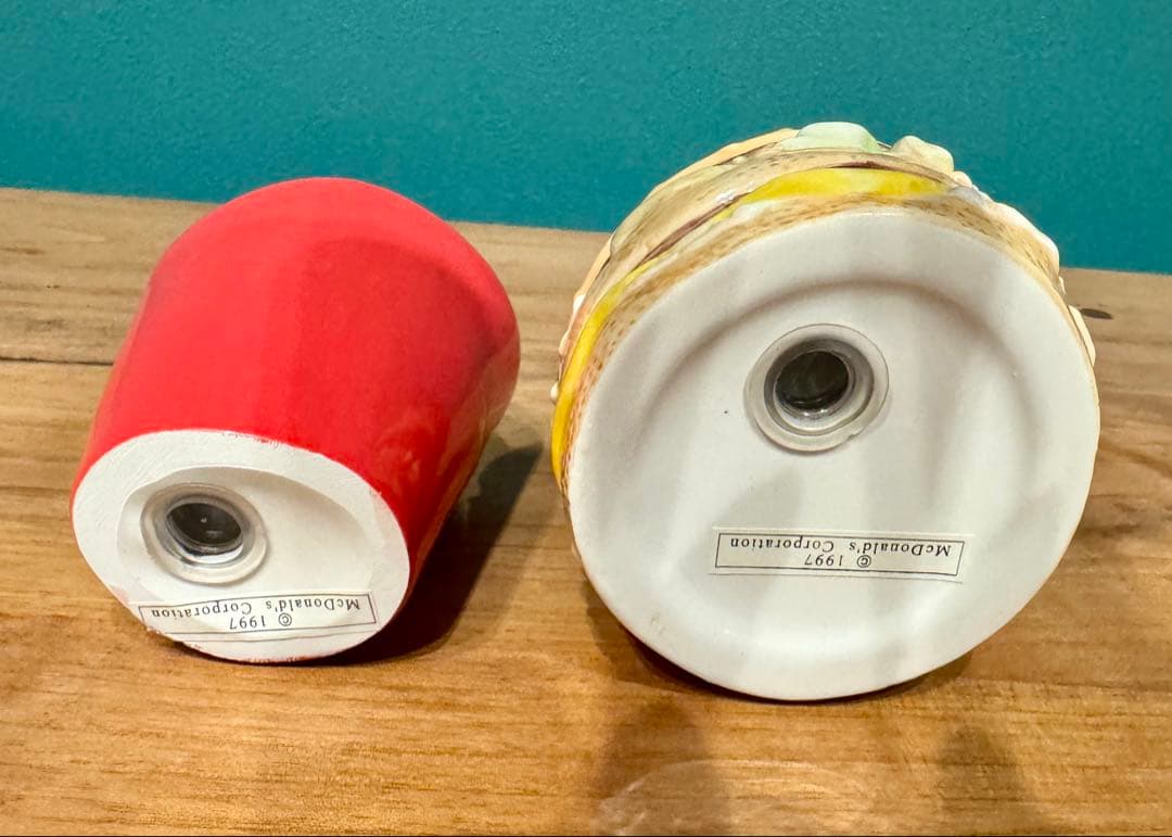 ✳︎希少✳︎ マクドナルド ビッグマック フライドポテト1997陶器 置物 新品