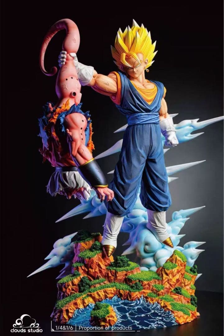 ドラゴンボール ベジット ガレキ ガレージキット スタチュー X②①