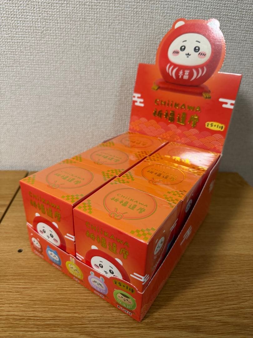 【新品未開封】台湾限定 ちいかわダルマ フィギュア コンプリート