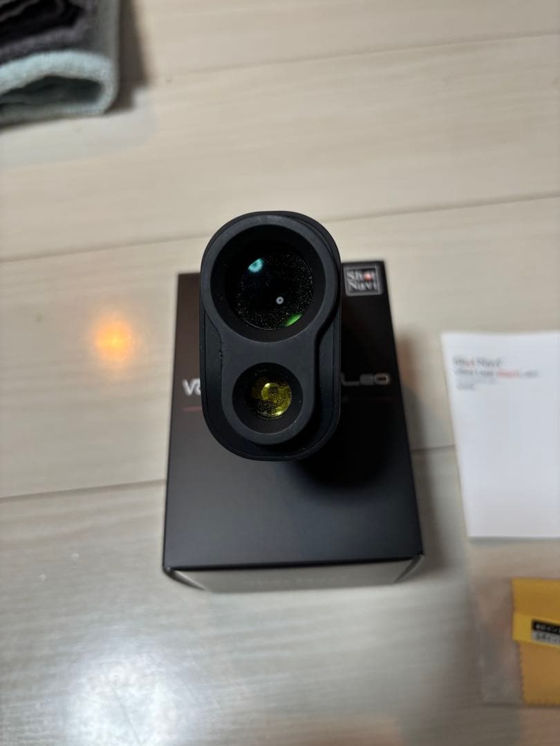 ShotNavi Voice Laser Red Leoゴルフ用距離計