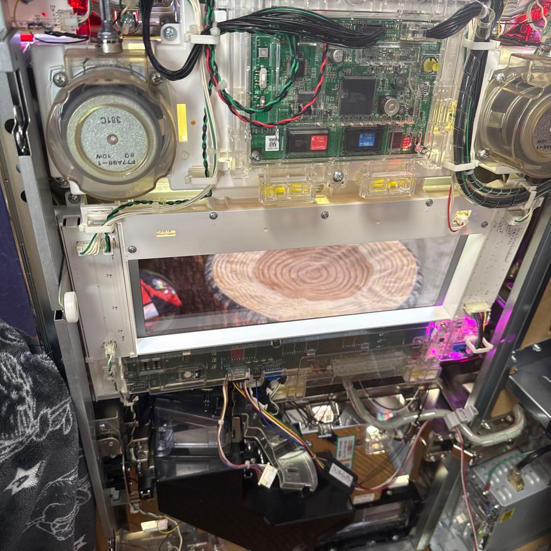 Yu 5号機　ファンキージャグラー実機　不要機付き　完品