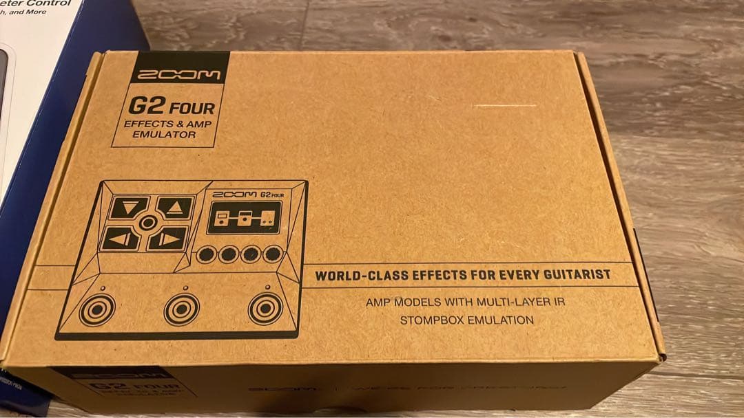 Zoom G2 Four ギターエフェクター　EXペダル　FP02M付
