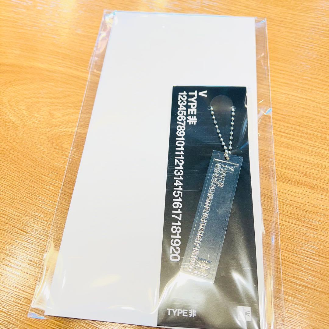 BTS V TYPE非 展示会 入場特典 パンフ 未使用デジタルコード テヒョン