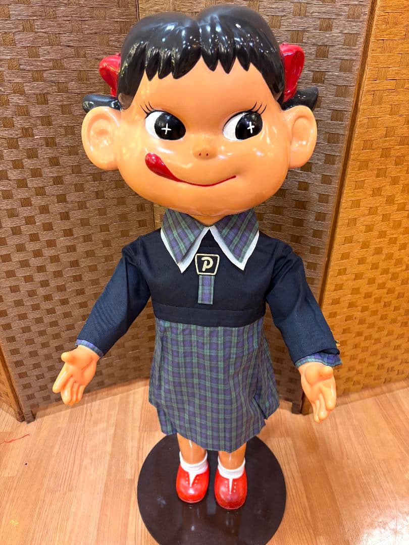 不二家 店頭ペコちゃん 店頭用ペコちゃん 等身大ペコちゃん