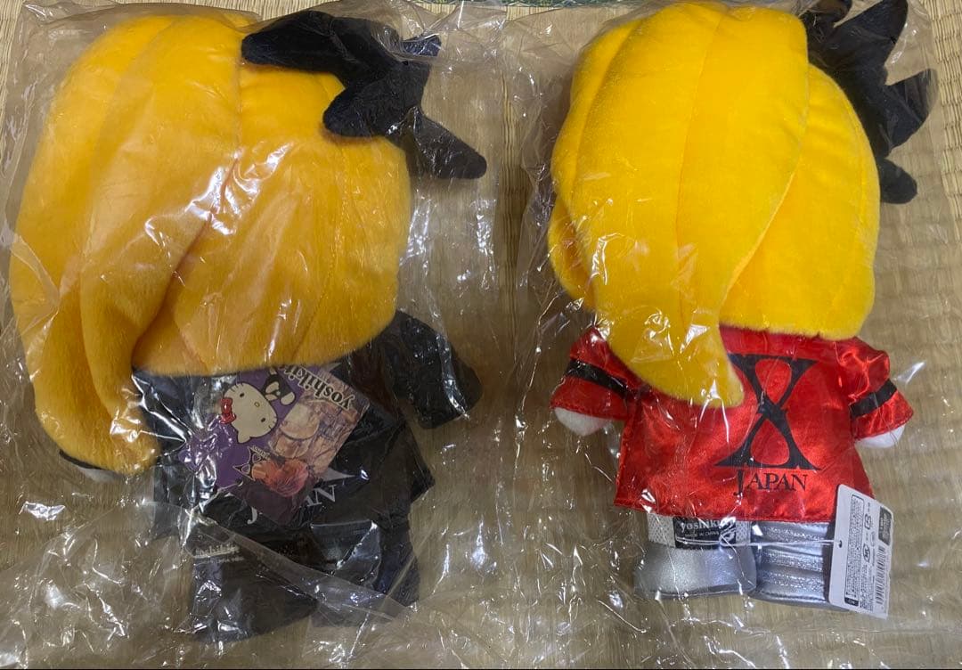 単品購入不可 新品タグ付 未使用 Yoshiki キティー 2セット ぬいぐるみ