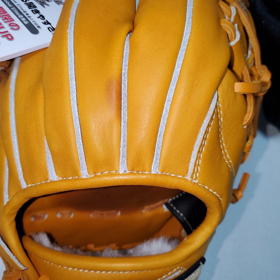 Mizuno Global Elite 軟式グローブ 内野手用[やや色焼けあり]