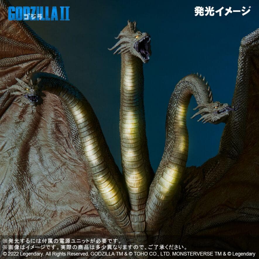 東宝30㎝シリーズ　キングギドラ2019　リック限定版　発光ver