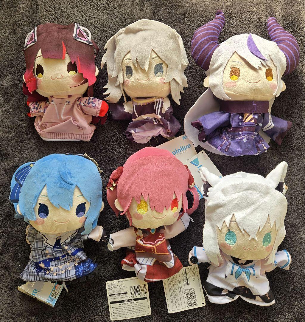 ホロライブ　パペットぬいぐるみ　指パペットぬいぐるみ　21体セット