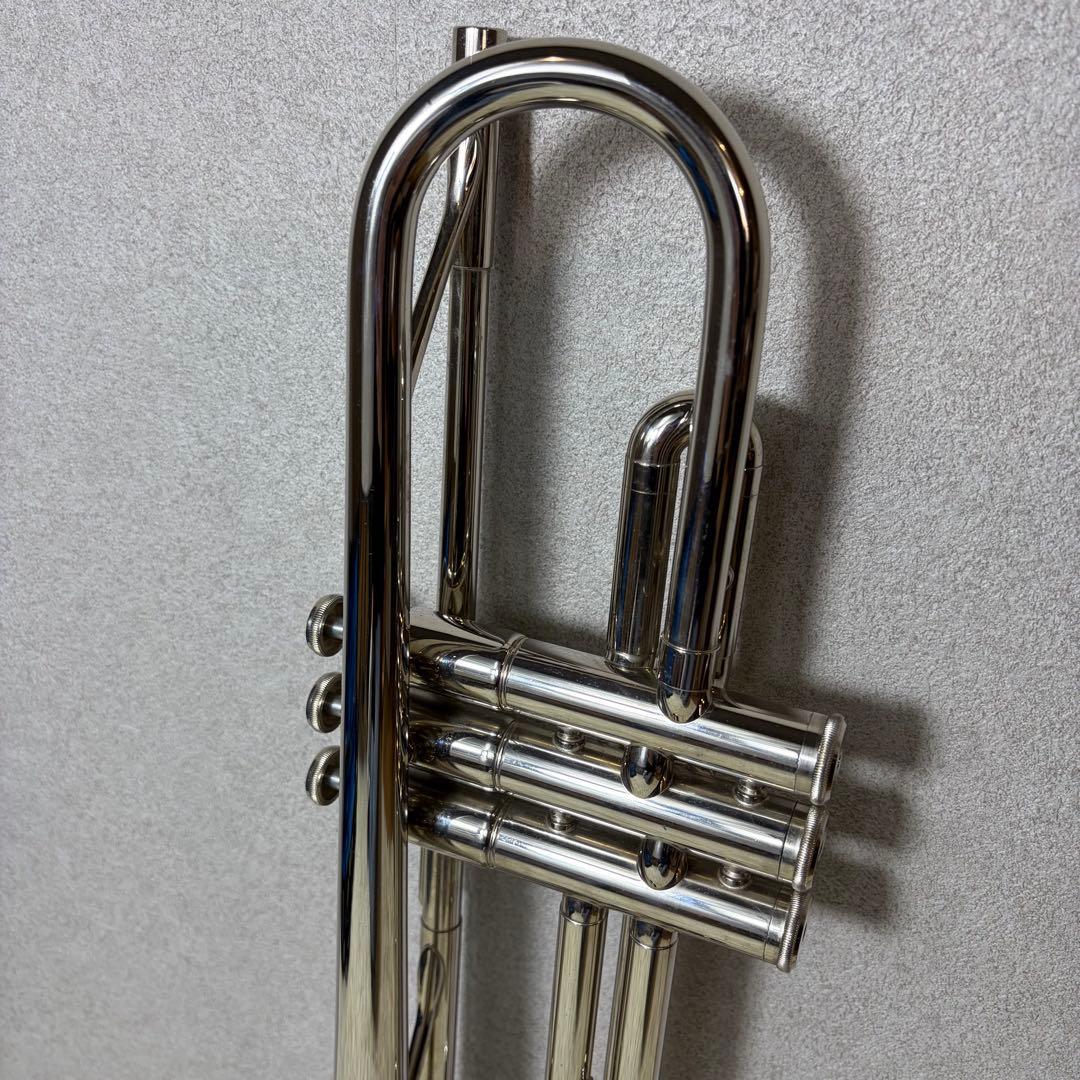 【美品】YAMAHA　YTR-135 B♭トランペット ニッケルメッキ　シルバー