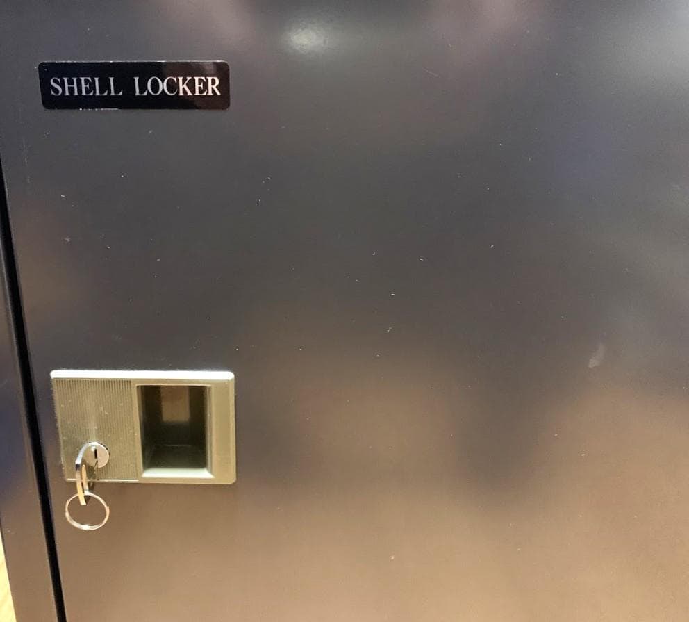 シェルロッカー 装弾(弾薬）ロッカー　鍵付き　装弾保管庫