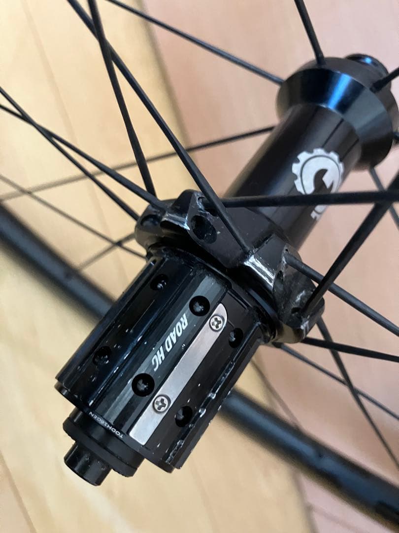 ELITEWHEELS EDGE カーボンホイール 前後セット50mm