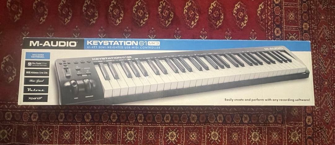 M-Audio KEYSTATION 61 MK3 MIDIキーボード