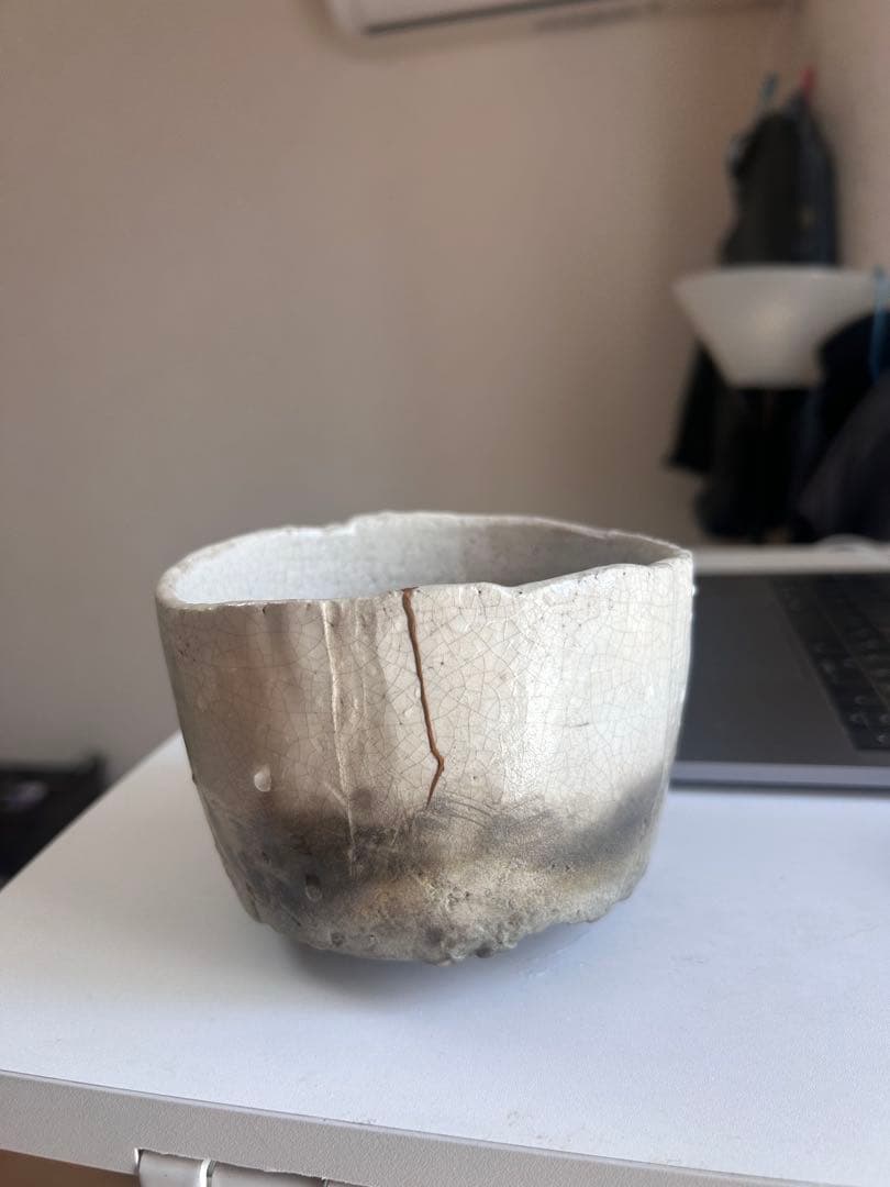 杉本貞光　白　茶碗