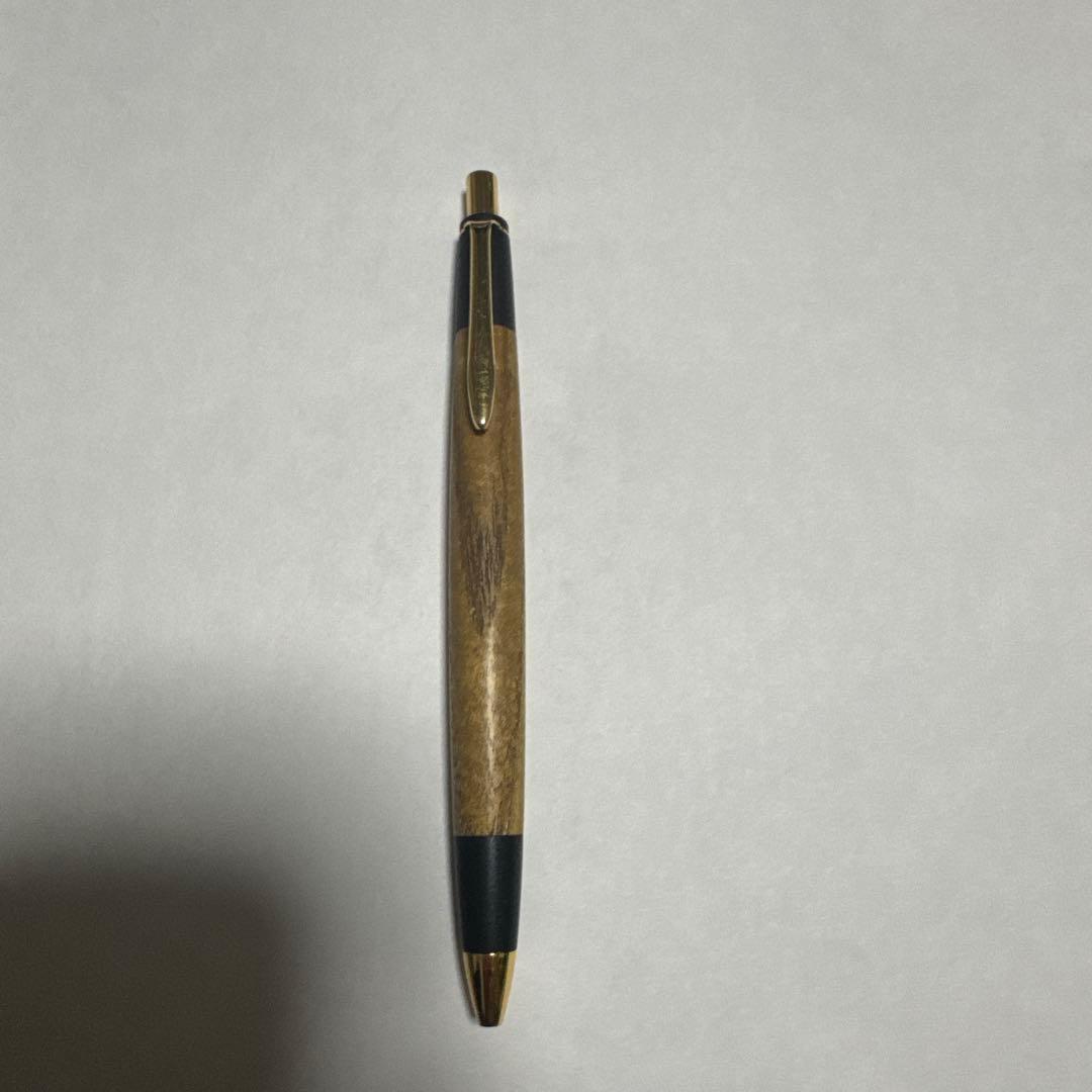 ［美品］ ボナンペン槐　シャープペンシル0.5m 真鍮金具　箱付き