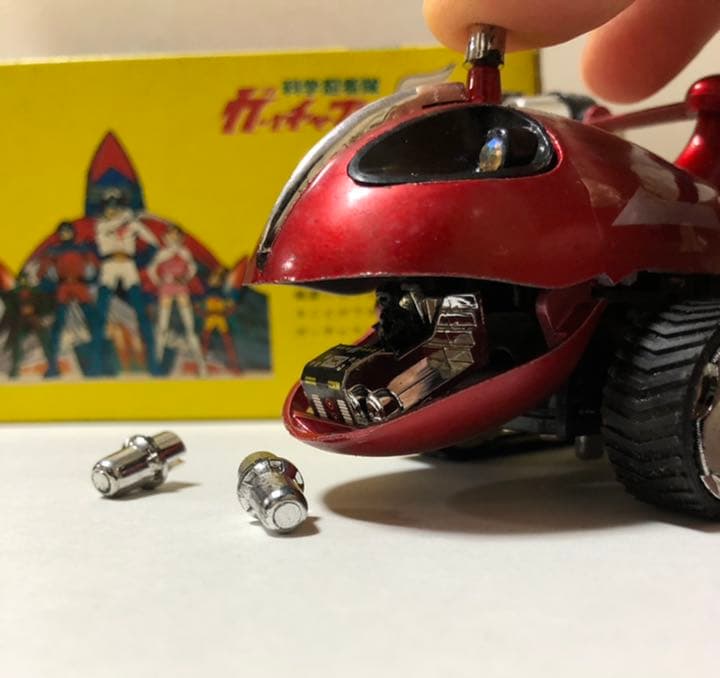 昭和レトロ ジャンボシリーズ ガッチャマン G 4 号 飛行機 箱あり 付属あり