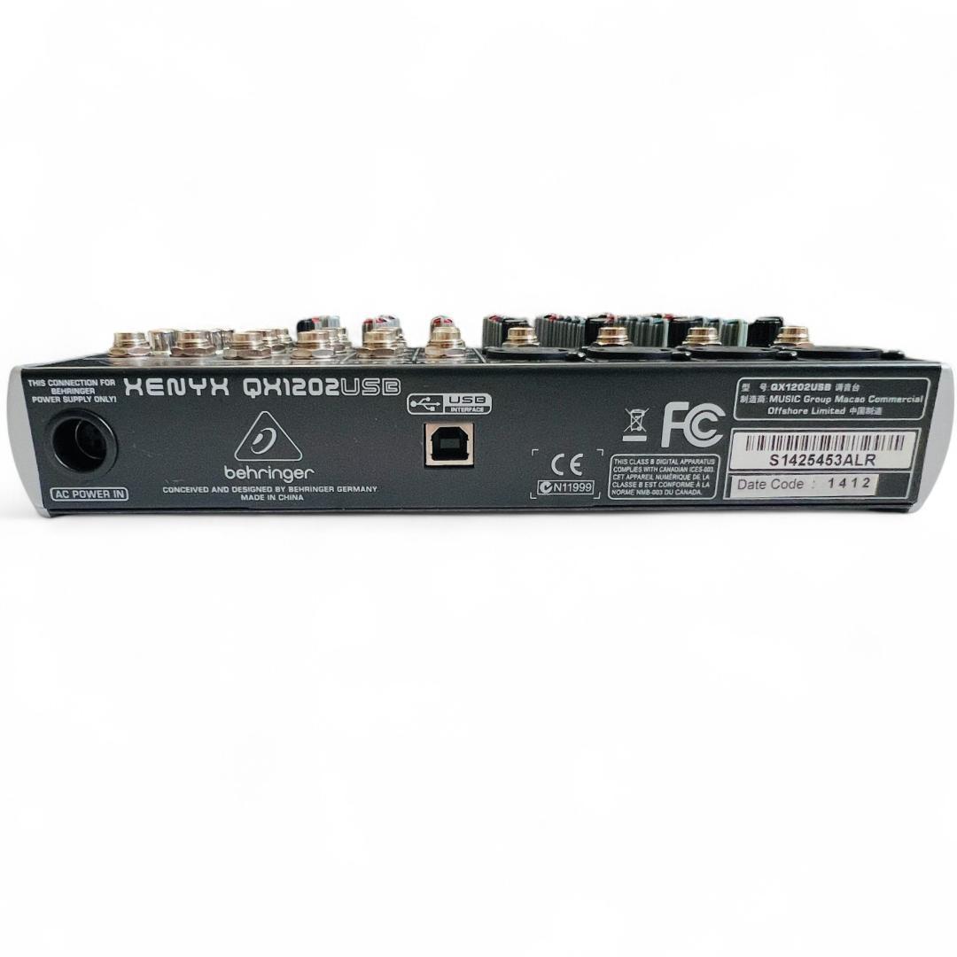 BEHRINGER アナログミキサー XENYX QX1202USB