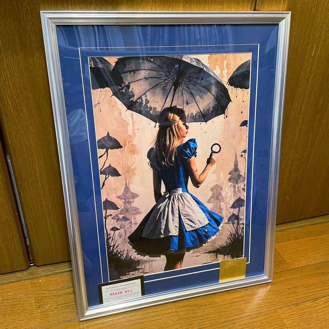 額込 世界限定100枚DEATH NYC アートポスター 現代アート 59