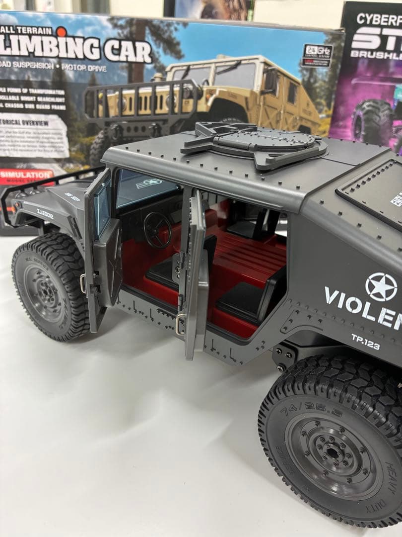 戦車 大型 ラジコン オフロード ミリタリー RCかー 人気 34cm 4WD