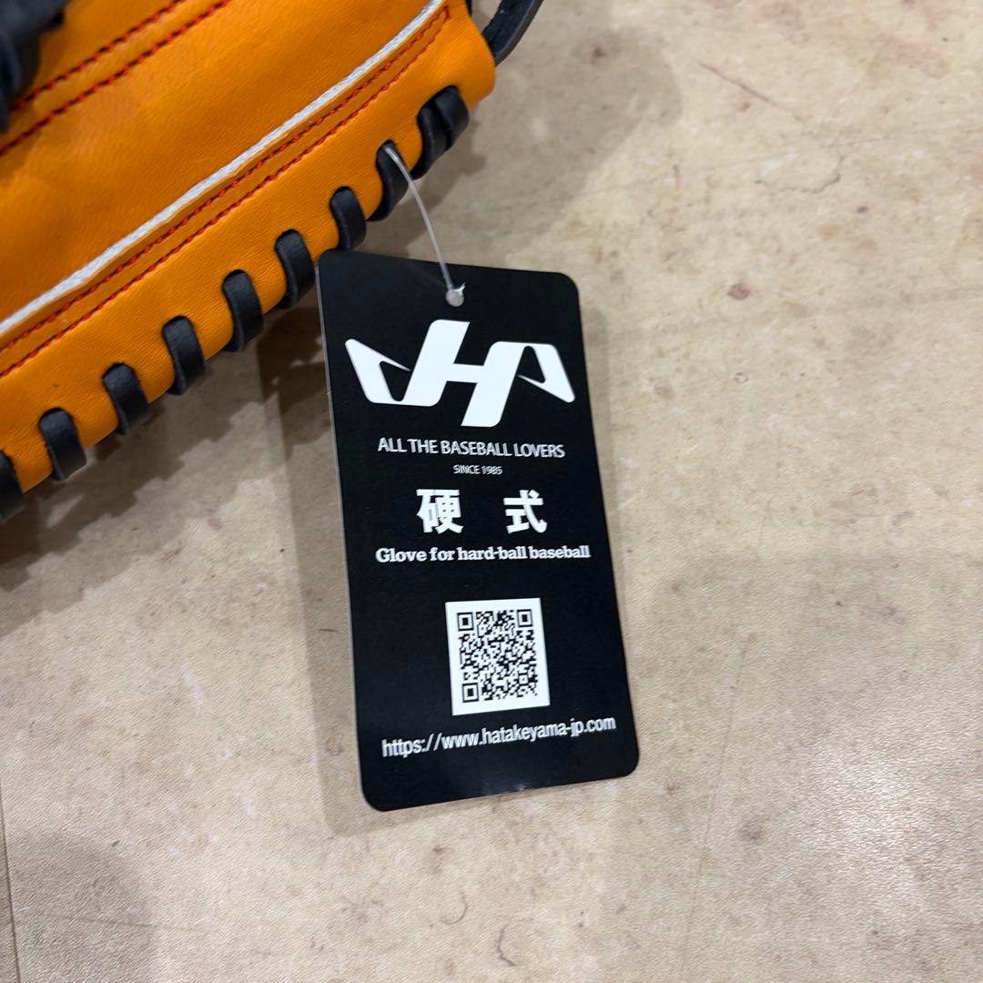 HATAKEYAMA 少年硬式 右投げ用 キャッチャーミット グローブ グラブ
