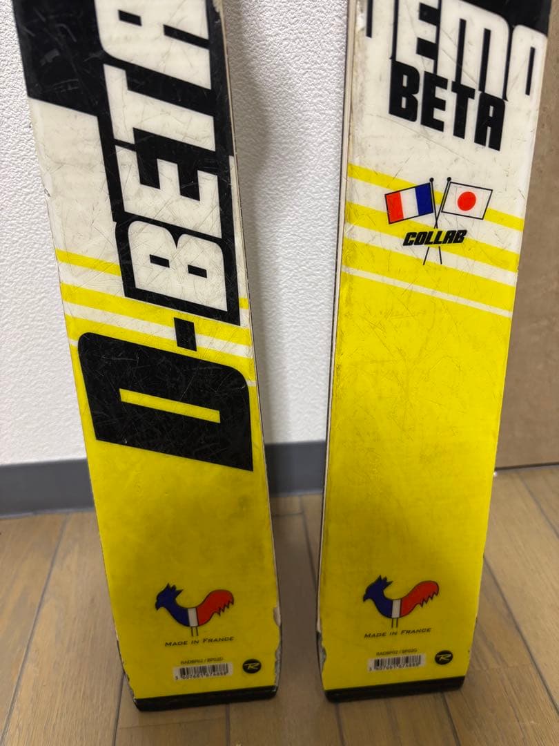送料無料 ロシニョール スキー板 DEMO BETA 166cm