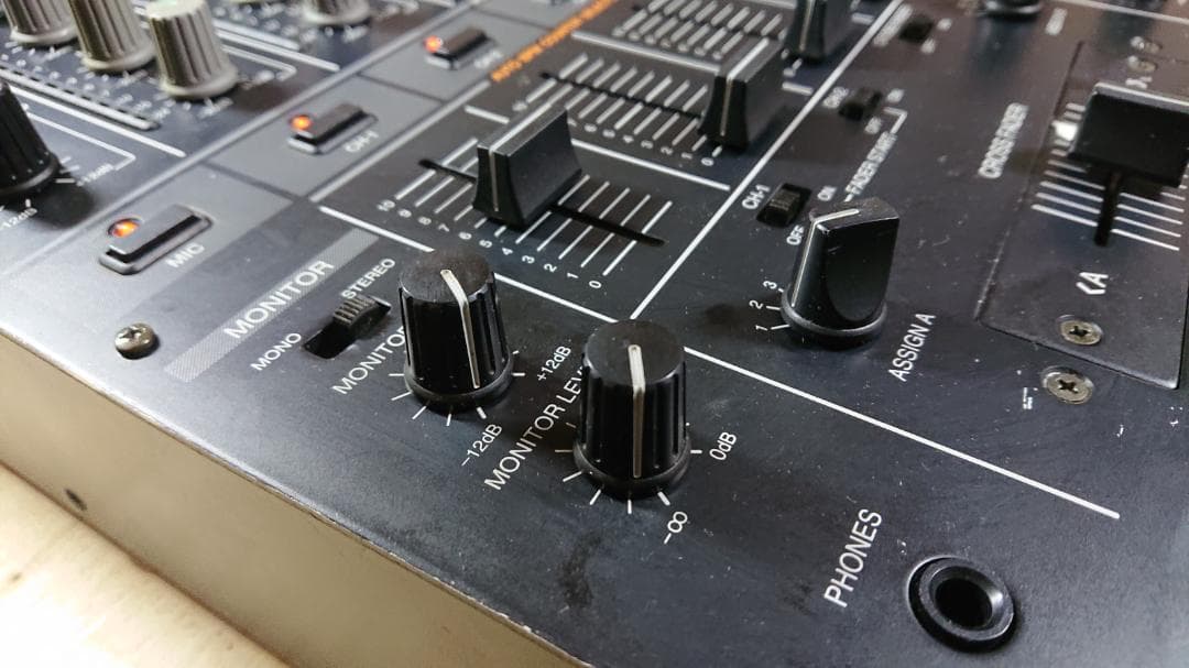 パイオニア DJミキサー DJM-500 リフレッシュ整備済美品 PIONEER