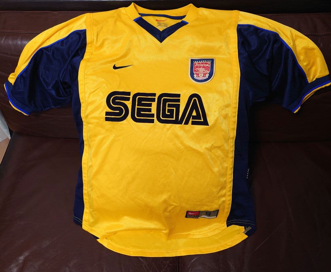 アーセナル ユニフォーム NIKE SEGAロゴ　S サッカー プレミア