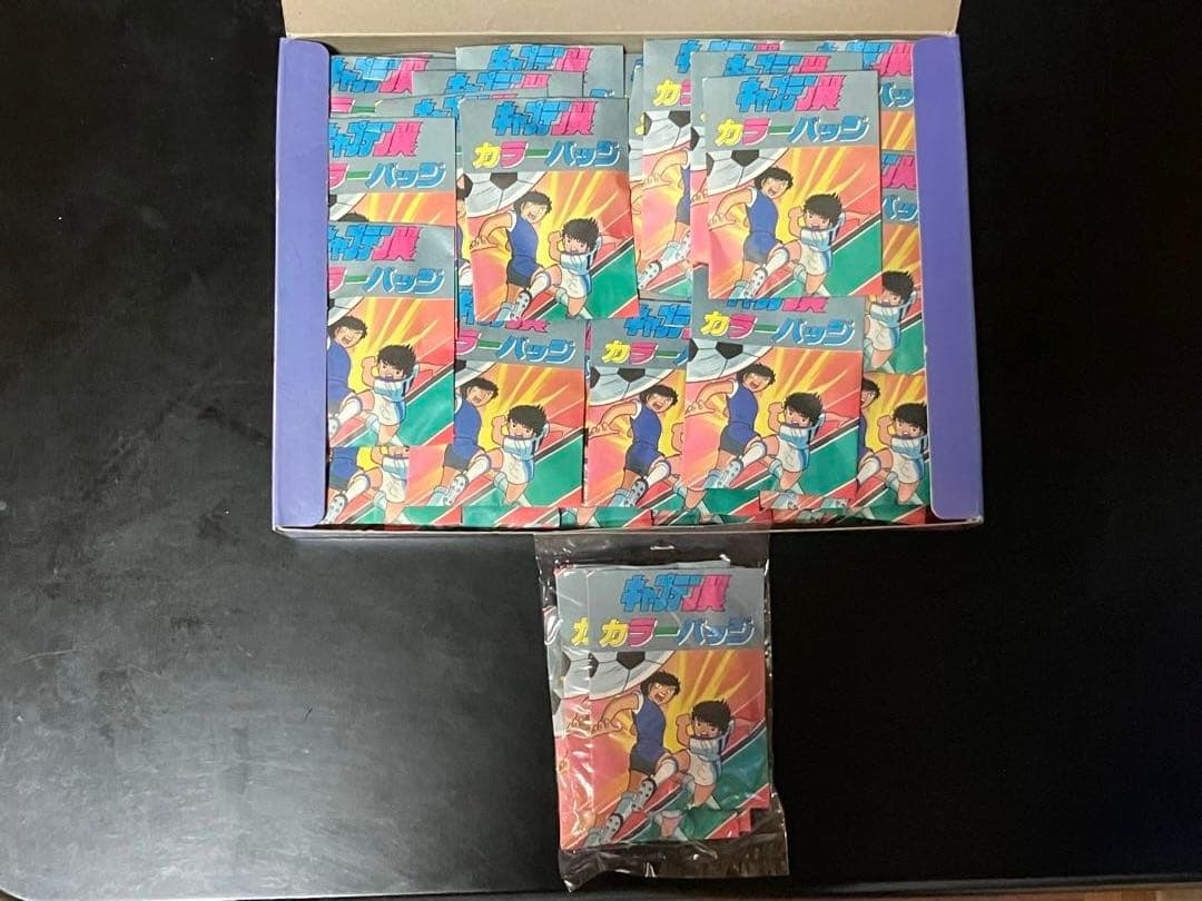 【超激レア美品】キャプテン翼 カラーバッジ当て　アマダ