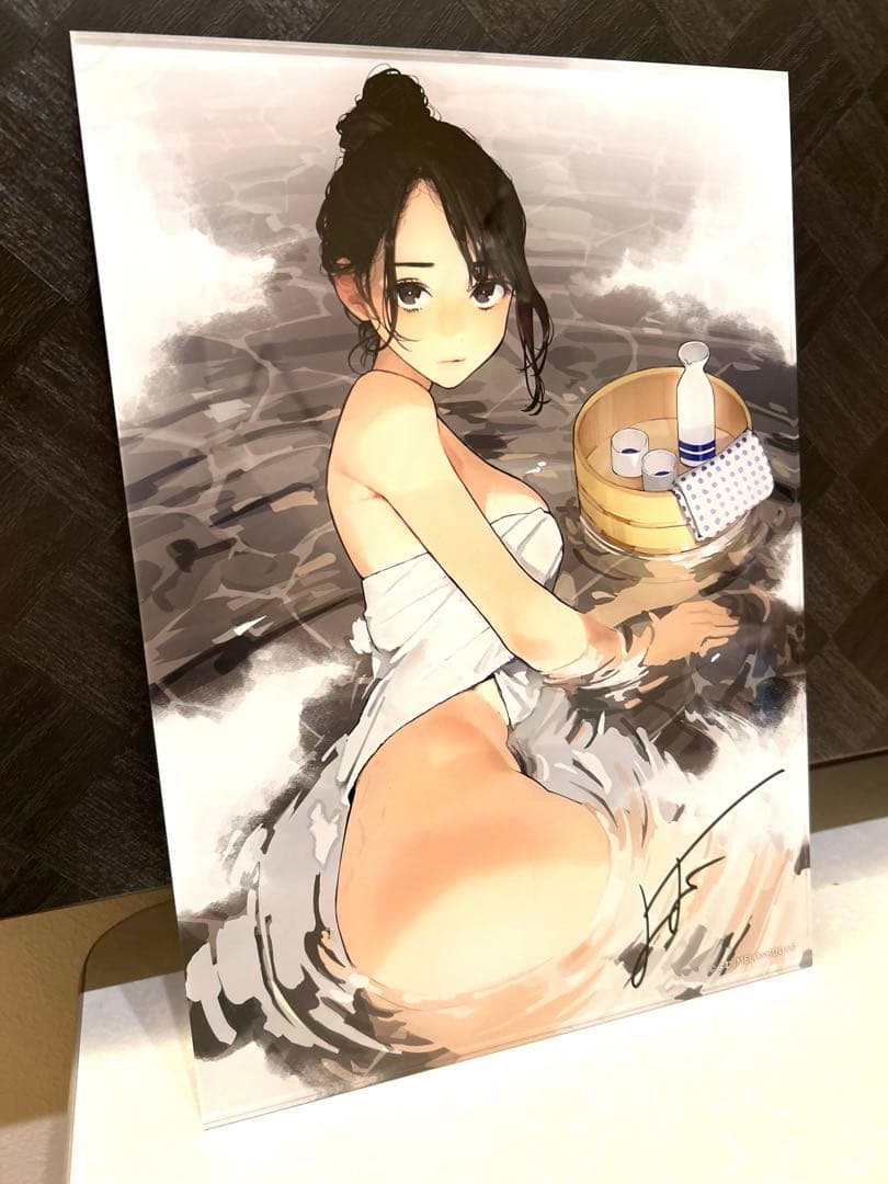 よむ先生 描き下ろし 複製サイン入りプレミアムビジュアルアクリル　C103