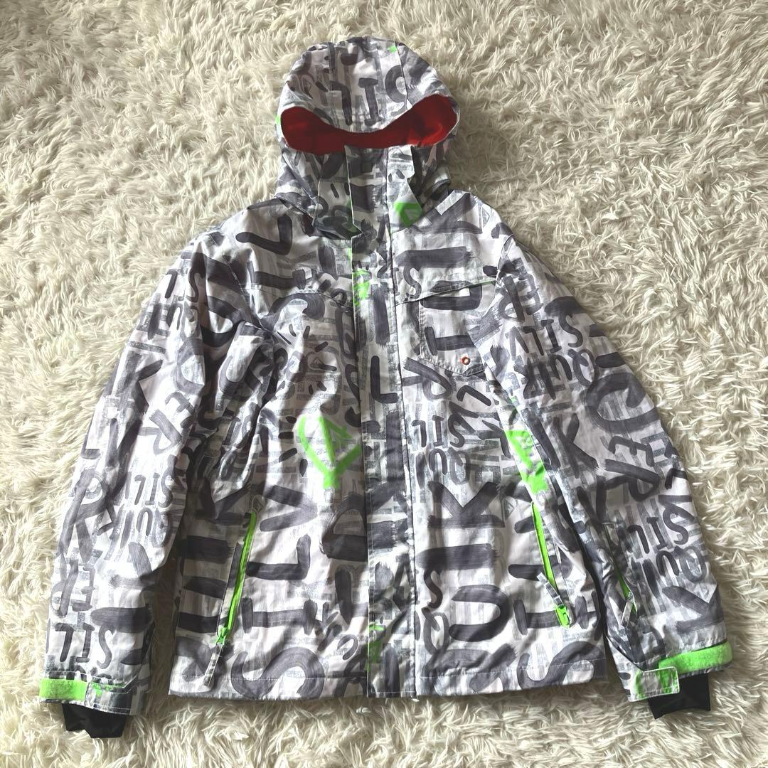 #6N✨ QUICK SILVER✨スキー スノボ ウェア 上下セット メンズM