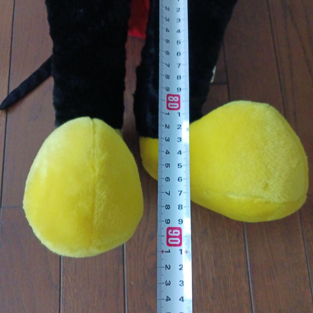 東京ディズニーランド　ミッキーマウス　ぬいぐるみ　昭和レトロ　BIG