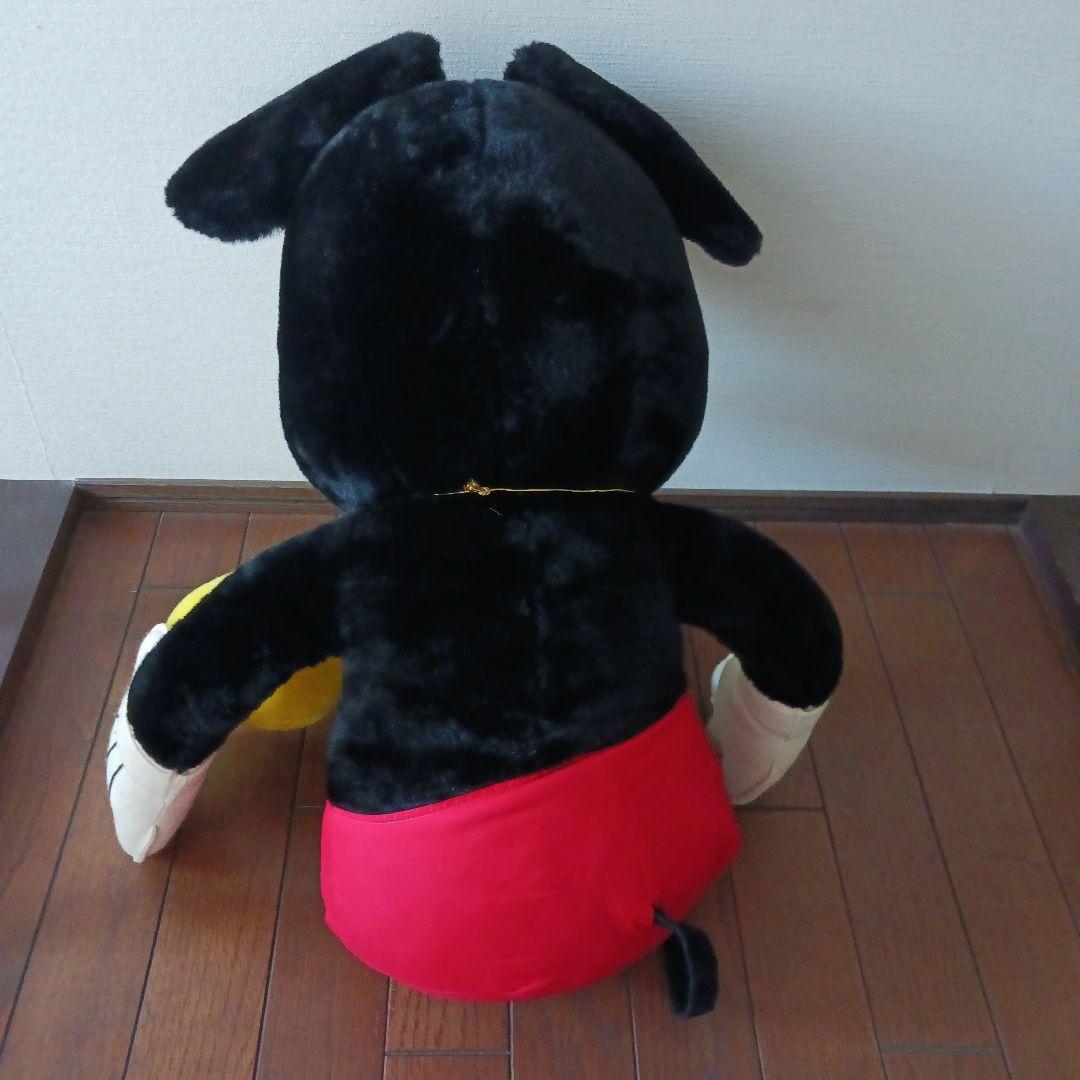 東京ディズニーランド　ミッキーマウス　ぬいぐるみ　昭和レトロ　BIG
