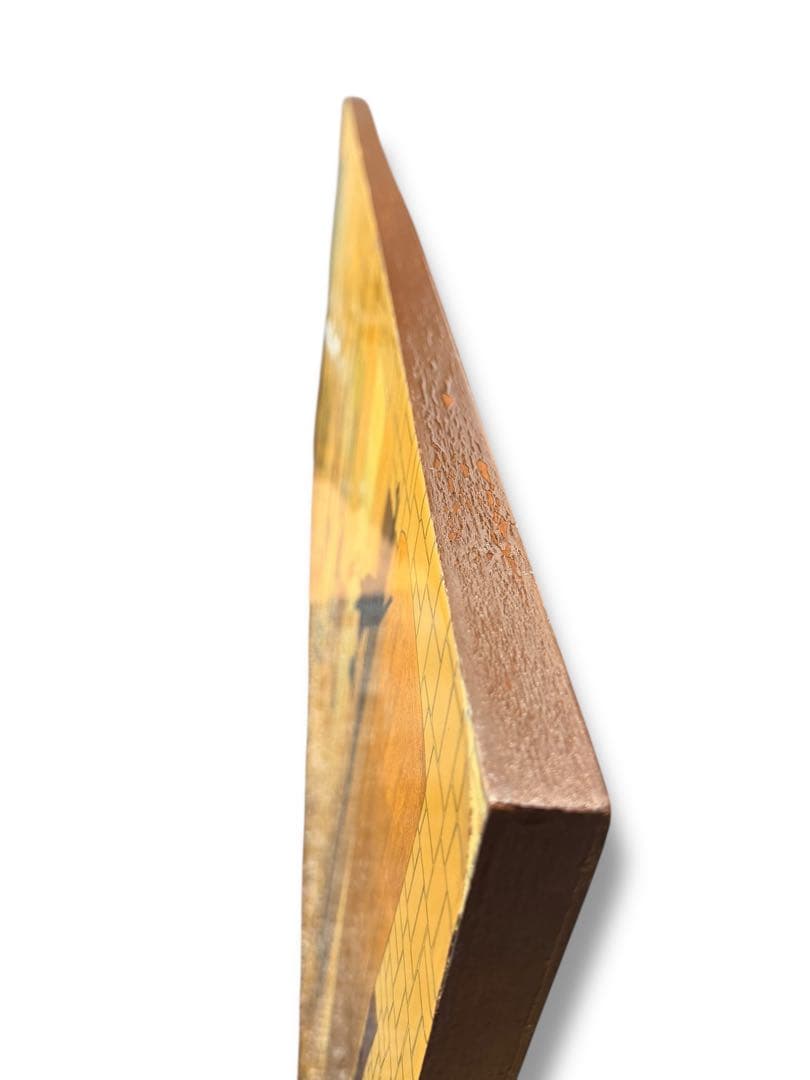 Michi Sgorbigno /木製アートパネル 中世風人物画 1970年代