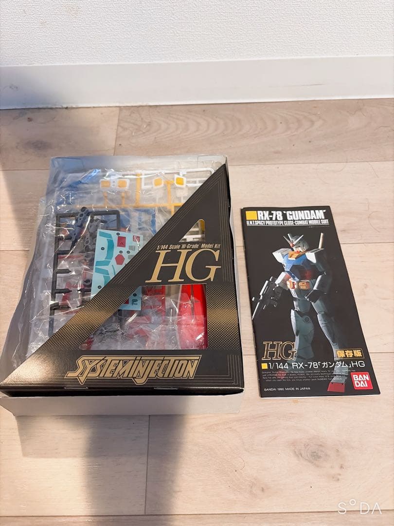 1/144 HG RX-78 ガンダム 旧キット　ラストショットver