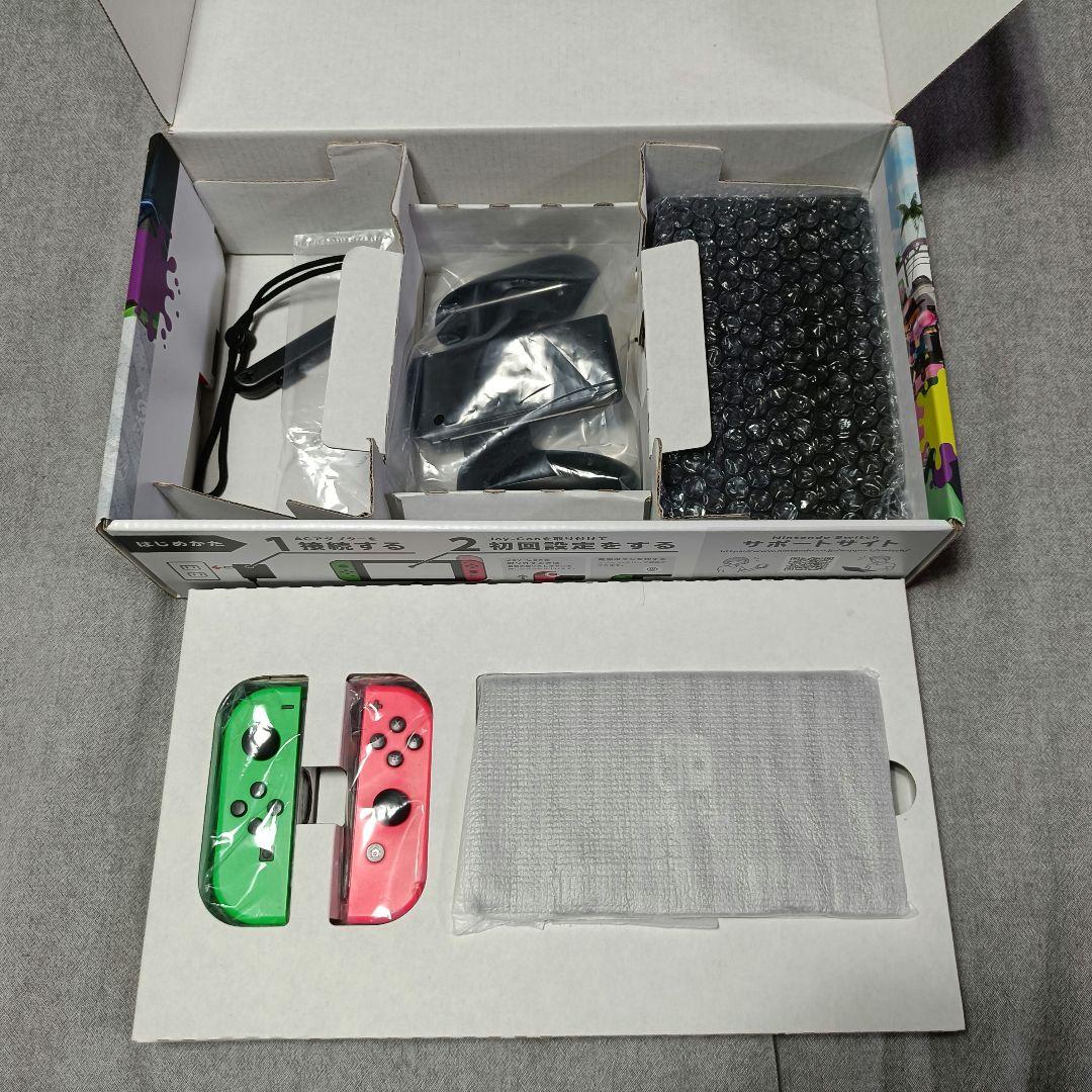 ク*ン様 Nintendo Switch 本体 スプラトゥーンモデル