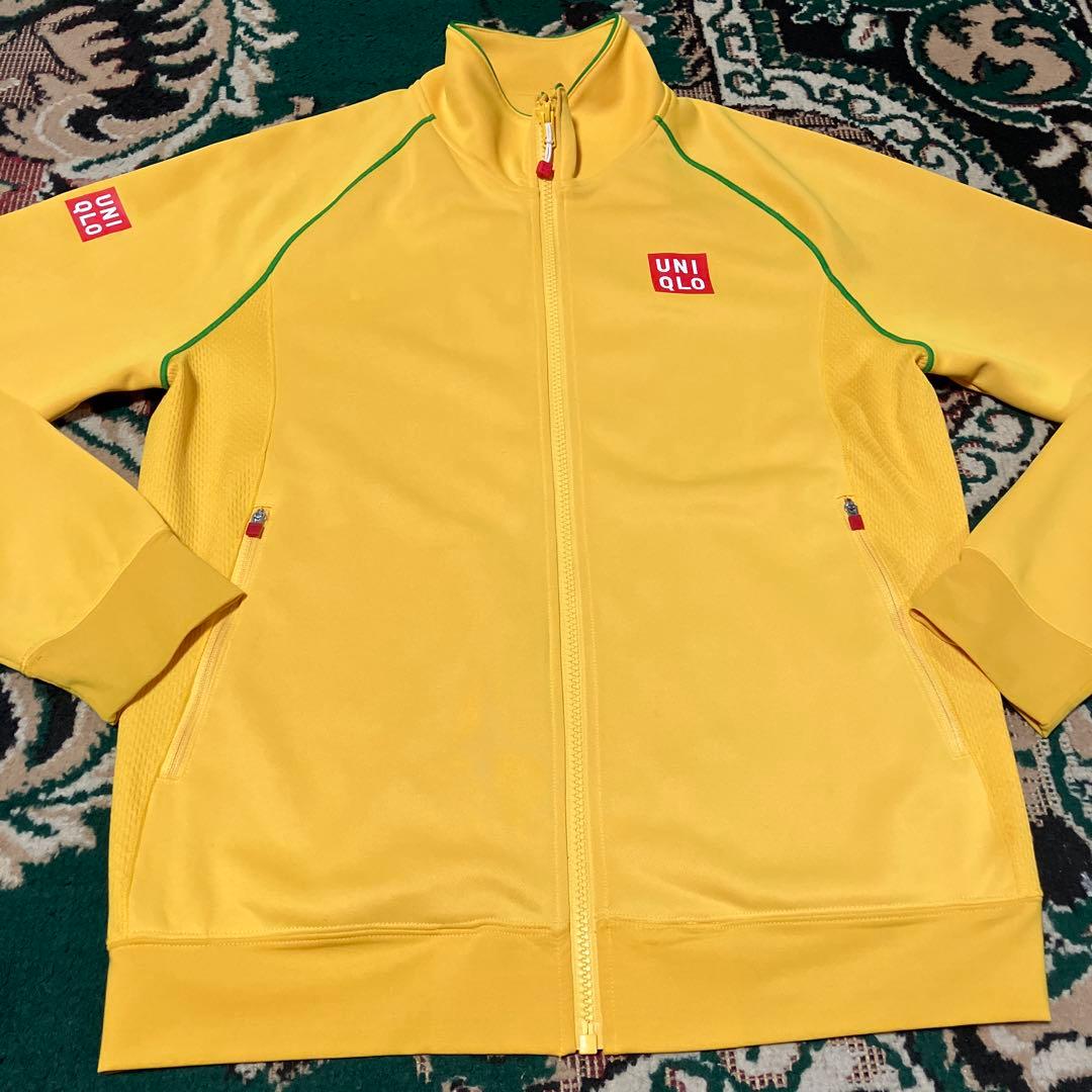 UNIQLO 錦織圭　ユニクロ　ジャージ　トラックジャケット　テニス　ウェア　S