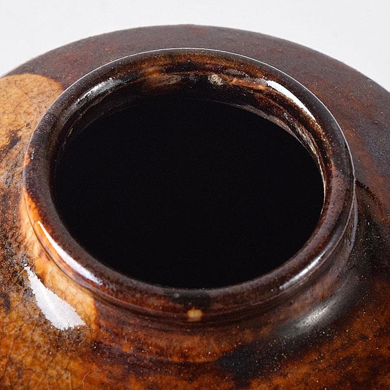茶道具　瀬戸焼　古瀬戸　茶入　時代箱付　V　8247