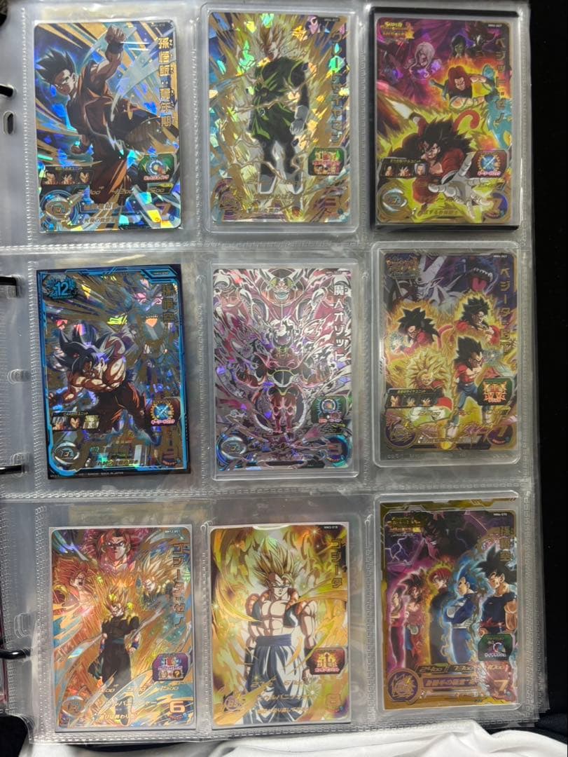 ドラゴンボールヒーローズまとめ売り　バインダー付き