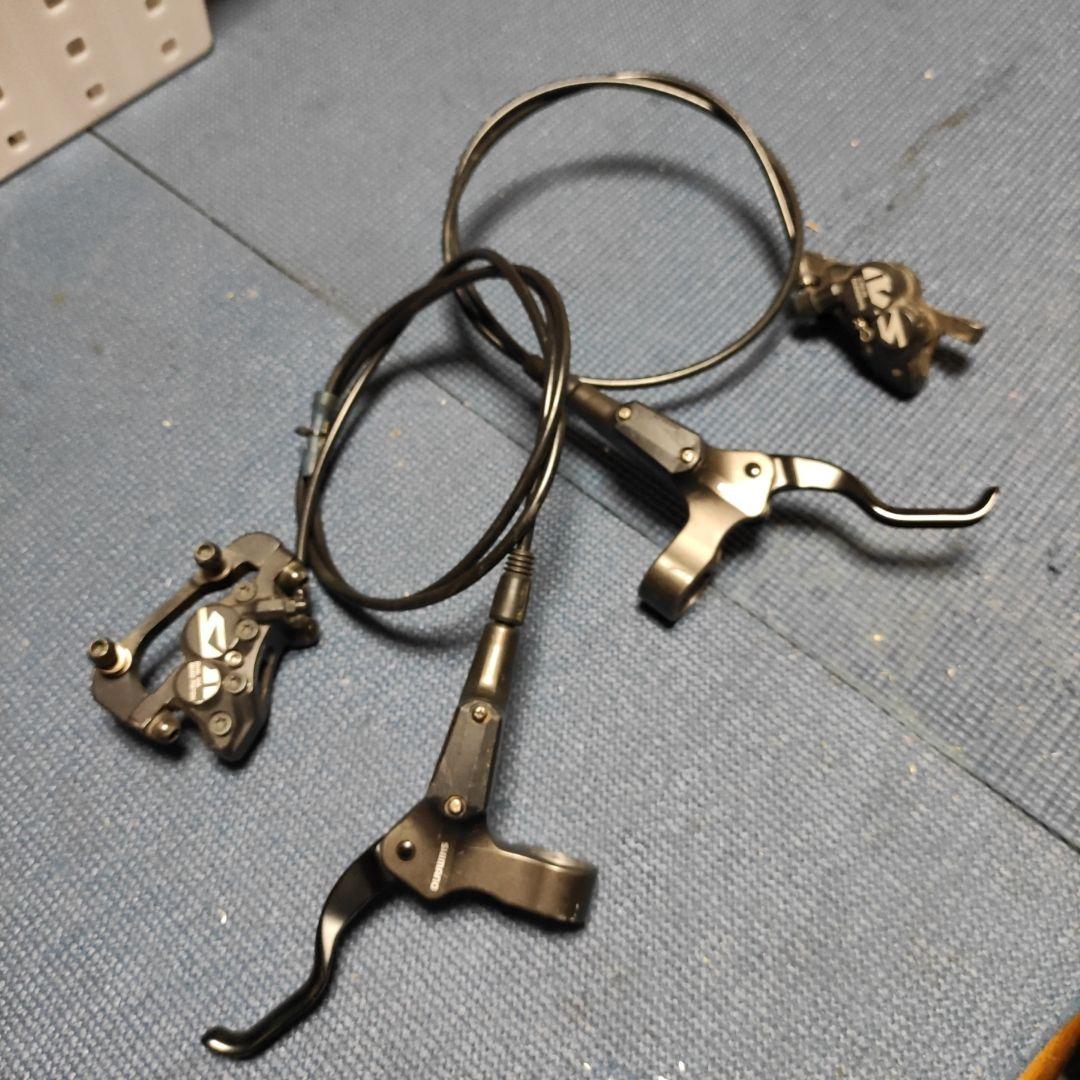 ディスクブレーキセット Shimano Saint